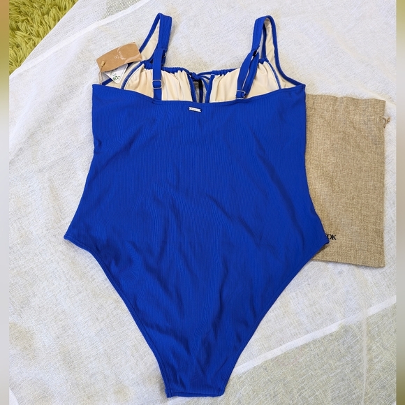 BNWT / Berlook / US 20 / Cutout Tie Plus Size One-Piece Swimsuit - Picture 3 of 3